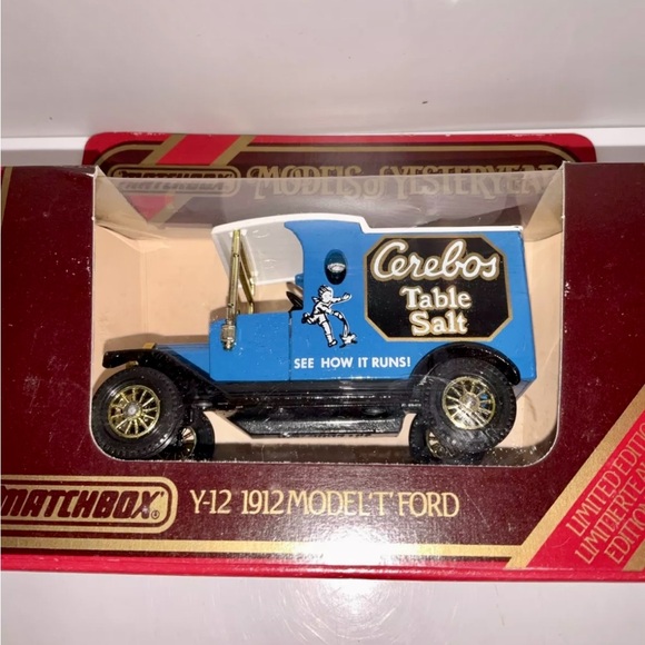 Matchbox Models of Yesteryear 1:35 Scale 1912 Ford Model T Y-12 Cerebos Salt - Picture 7 of 7
